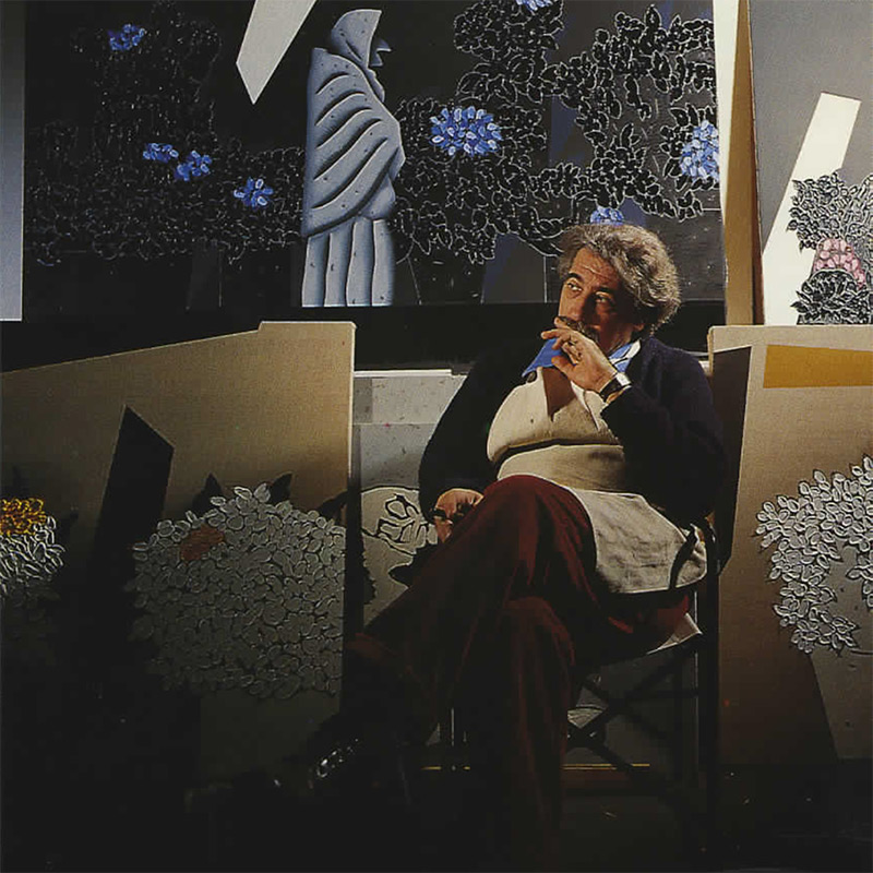Les Fleurs noires - Pozzati
