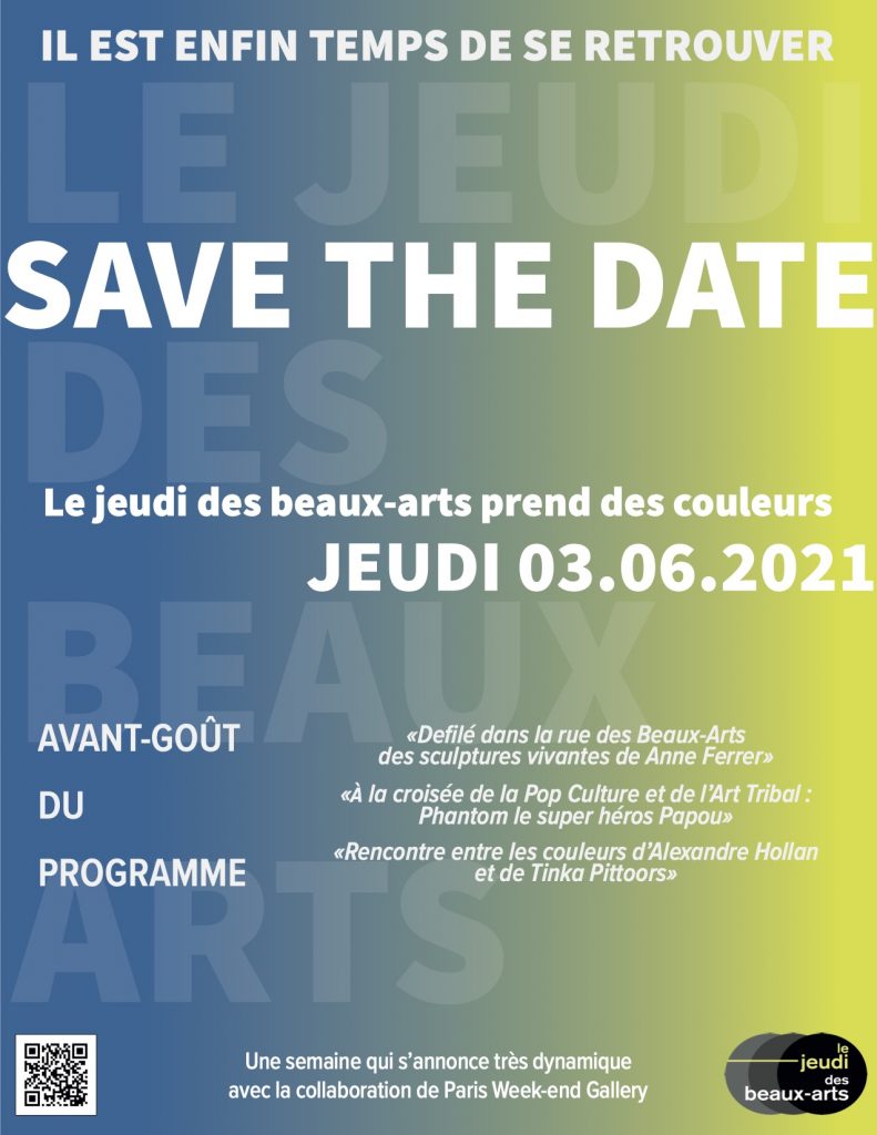 Meet with Philippe Huart & Open until 8 p.m.