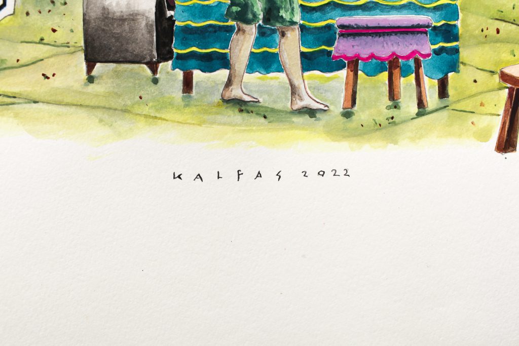Sans titre, Christos Kalfas