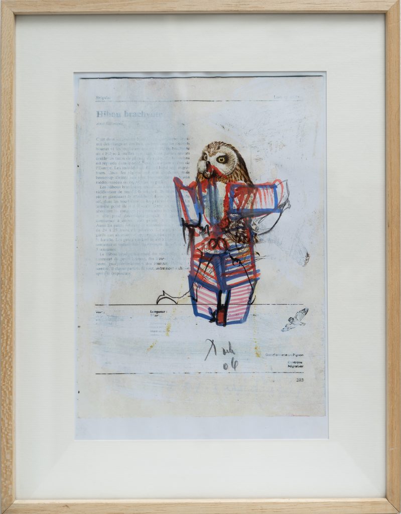 LES OISEAUX D’IRÈNE – Dessin préparatoire